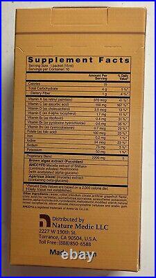 Authentic Fucoidan Ahcc Nature Medic Liquid 10 Packets Made In Japan Exp 11/2025