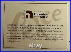 Authentic Fucoidan Ahcc Nature Medic Liquid 10 Packets Made In Japan Exp 11/2025