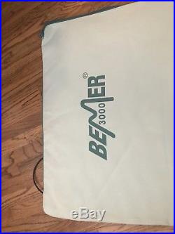 BEMER 3000 Pulsed Electromagnetic Field PEMF Therapy Device MAT + accessories