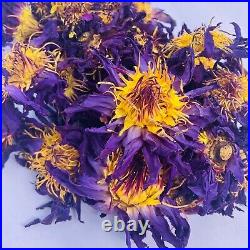 BLUE LOTUS Hand Picked Dried Flower 100% Organic Ceylon 5kg Nymphaea Caerulea