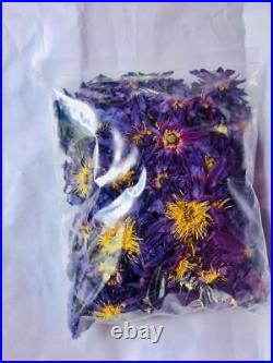 BLUE LOTUS Nymphaea Caerulea Dried Flowers 100% Natural Organic Ceylon Herbal
