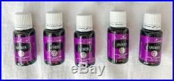 BRAND NEW UNOPENED SEALED (LOT OF 5) Young Living Lavender Essential Oil 15ml