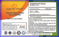 Black Pepper Extract Pure & high quality Piperine powder Piperine 95% by HPLC