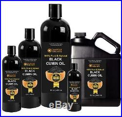 Black Seed Oil Black Cumin Seed Oil USDA Organic Nigella Sativa 100% Pure