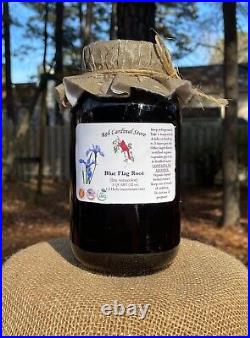 Blue Flag Root (Iris versicolor) Tincture Herb Extract Double Extraction