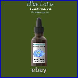 Blue Lotus Essential Oil 100% Pure, Undiluted, Organic, (Nymphaea caerulea)