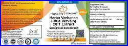 Blue Vervain Extract 201 Capsules Herba Verbenae Officinalis Pure High Quality