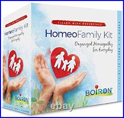 Boiron HomeoFamily Kit 32 Assorted Tubes, 12 Oscillo with Storage Case