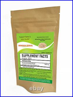 Boswellia Serrata Frankincense Extract Powder 75% High Potency Anti Inflammatory