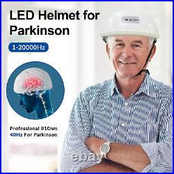 Brain Photobiomodulation (PBM) with Near Infrared LEDs 810nm Helmet Brain