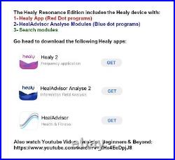 Brand New (unopened) Healy Resonance Frequency Device Lifetime Use