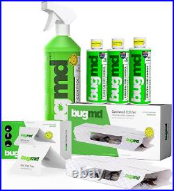 Bugmd 3.7 oz Pest Control Spray Plant Powered Bug Spray Bed Bug Spray for Home
