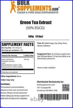 BulkSupplements. Com Green Tea Extract (50% EGCG) Weight Loss Supplement
