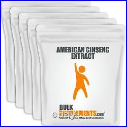 BulkSupplements.com American Ginseng Extract Powder Panax Ginseng Pure
