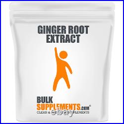 BulkSupplements.com Ginger Root Extract Increase Vitality & Promote Healthy Di