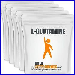 BulkSupplements.com L-Glutamine Powder and Capsules Enhance Your Workout