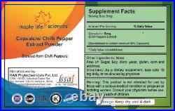 CAPSAICIN 99% Chilli Pepper Extract Pure & high quality Capsaicin powder