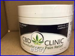 CBD Clinic Level 5 Pro Sport Pain Relief 200g / 7.05 oz Treatment Tubs