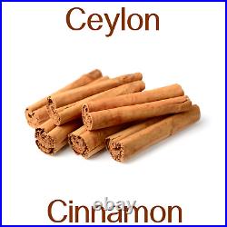 Ceylon Cinnamon Sticks ALBA Sri Lanka Organic Cinnamomum Verum 3 and 5 inches