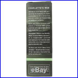 Charlotte's Web 17 mg Hemp Extract Oil, Mint Chocolate 1 oz 30 ml Free Ship