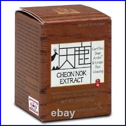 Cheon Nok Korean Red Ginseng Premium Deer Antler Velvet Extract (30g) 5 PACK