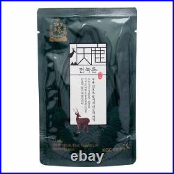 Cheon Nok Premium Deer Antler Velvet & Korean Red Ginseng Tonic Drink 30 Pack