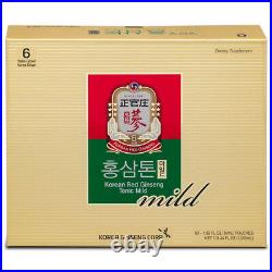 CheongKwanJang Mild Tonic Korean Red Ginseng Herbal Drink 50ml, 60 Pouches