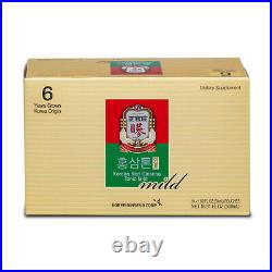 CheongKwanJang Mild Tonic Korean Red Ginseng Herbal Drink 50ml, 60 Pouches