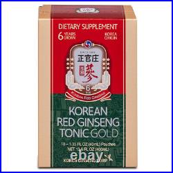 CheongKwanJang Tonic Gold Korean Red Ginseng Korean Herbal Drinks 30 Pouches