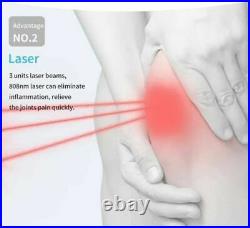 Cold Laser Therapy Body Pain Relief Device 600mW Soft Healing Lazer Pet Friendly
