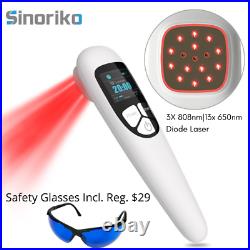 Cold Laser Therapy Device For Knees Powerful Sinoriko 808nm Hand Held Machine