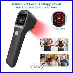 Cold Laser Therapy LLLT 808 Pain Relief Device Red Light Acupuncture FDA Cleared