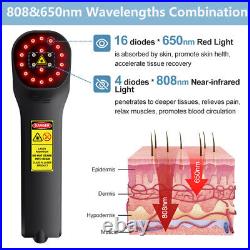 Cold Laser Therapy LLLT Device 880mW Soft Healing Lazer For Body Pain Relief