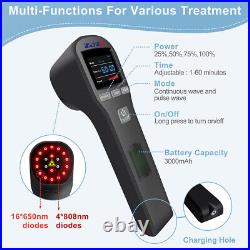 Cold Laser Therapy LLLT Device 880mW Soft Healing Lazer For Body Pain Relief