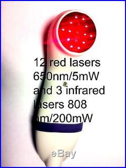 Cold Laser Therapy Red and Near Infrared Laser. Speed Up Healing. Ease Pain