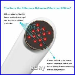 Cold laser LLLT therapy red infrared light pain relief beats best TENS machine
