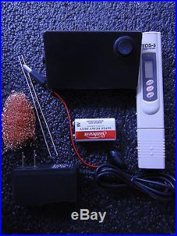 Colloidal Silver Generator Dual Powered AC/DC Emergency/Survival Kit PPM Meter