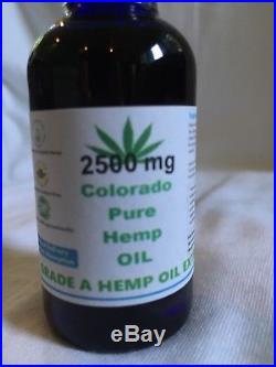 Colorado Hemp Oil Extract for Pain Relief and Anti-Anxiety Support