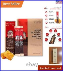 Convenient Propolis and Korean Red Ginseng Stick for Health Support 20 Pack