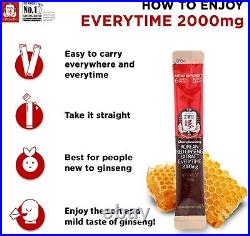 Convenient Propolis and Korean Red Ginseng Stick for Health Support 20 Pack