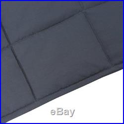Cool Weighted Blanket 60x80 in. 20lb for 170-230lb Insomnia Stress King Size Bed