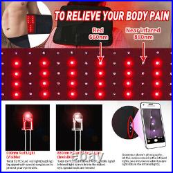 DGYAO Infrared Red Light Therapy Device Shoulder Back Wrap Pad Belt Pain Relief