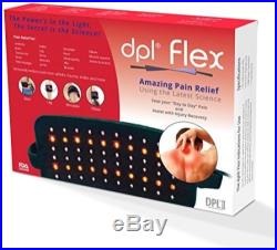 DPL FlexPad Pain Relief System For Back And Knee Pain 880nm Infrared And 660nm