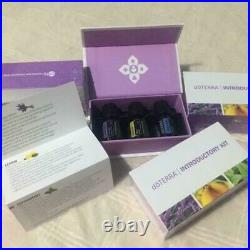 DoTERRA 3x5ml Therapeutic Essential Oil Gift Pack + Petal Diffuser Aromatherapy