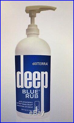 DoTERRA Deep Blue Rub 32 oz Pump Bottle Sale