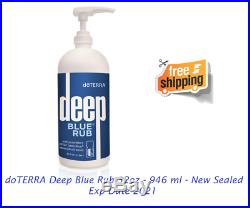 DoTERRA Deep Blue Rub 32oz 946 ml New Sealed Exp Date 2021 FREE SHIPPING
