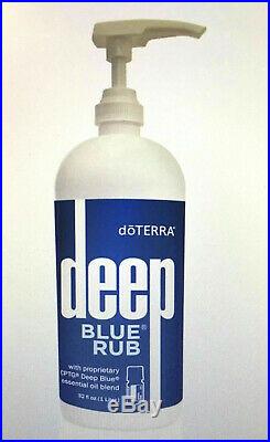 DoTERRA Deep Blue Rub Liter 32 fl oz /946 mL Exp 09/2022 Free Expedited Shipping