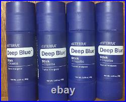 DoTERRA Deep Blue Stick 1.69 oz (4-Pack) New and Sealed