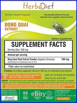 Dong Quai Root Extract Powder POTENT Angelica Supplement Menopause PMS Support