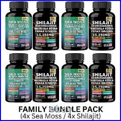 Dynamic Vitality Bundle Sea Moss Multivitamin & Shilajit Power Combo